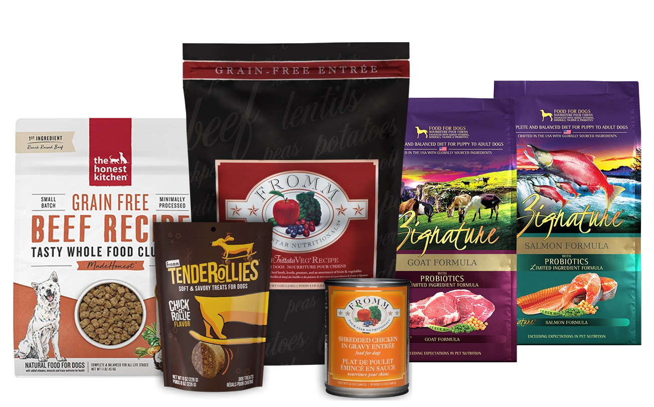 Dog food products